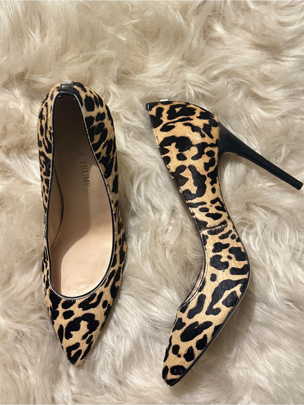 Thrifted cheetah heels